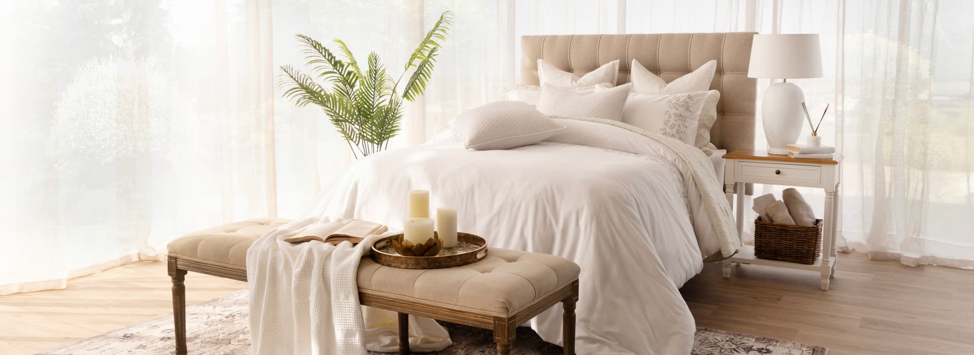 BREATHE EASY THIS SPRING WITH VOLPES COTTON BEDLINEN