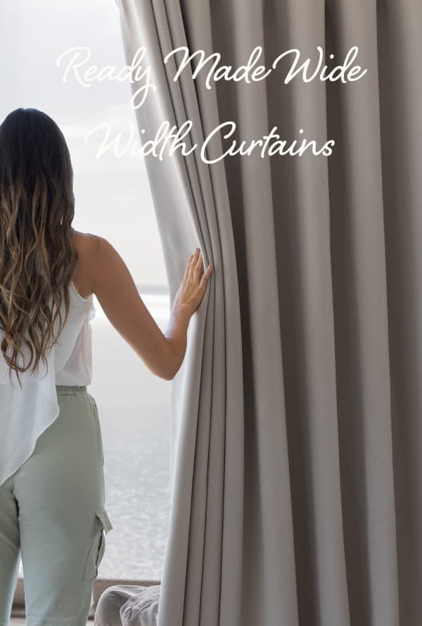 Ready Made Wide Width Curtains | Volpes | The Home of Linen