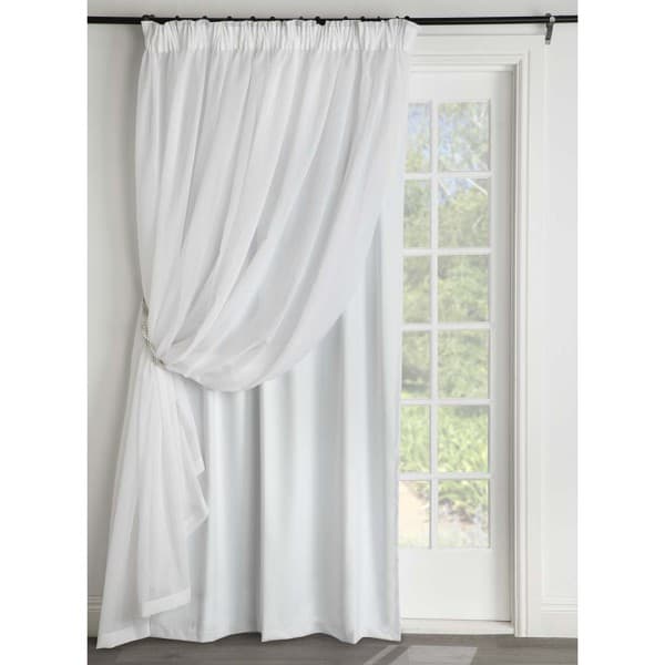 Blockout Lining White Curtain