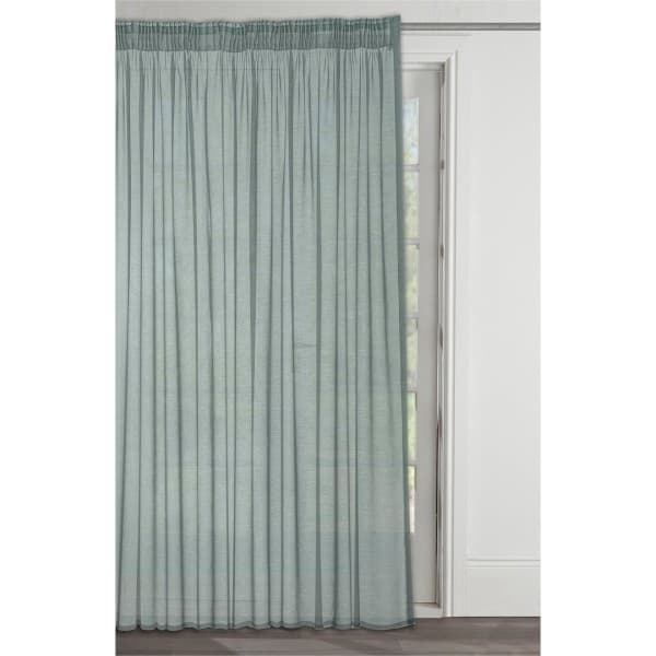 Duck Egg Mystical Voile Curtain