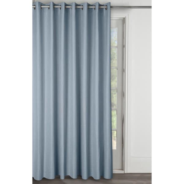 Denim Hemp Curtain