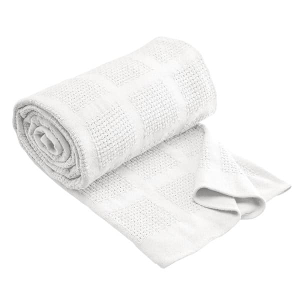Cotton White Blanket