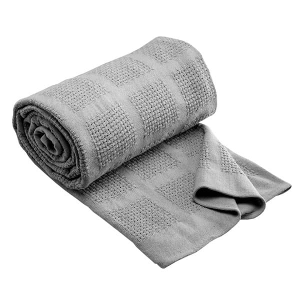 Cotton Grey Blanket