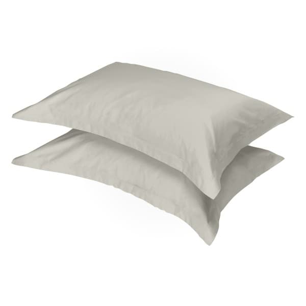 Oxford Natural Cotton 200tc Pillowcase Pair