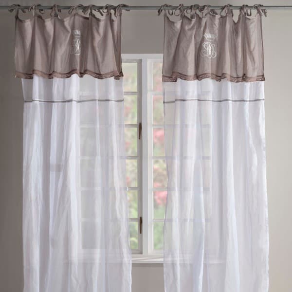 Curtain Set Emma Taupe