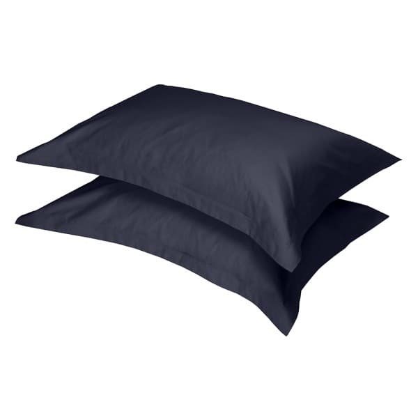 Oxford Midnight Blue 300tc Egyptian Cotton Pillowcase Pair