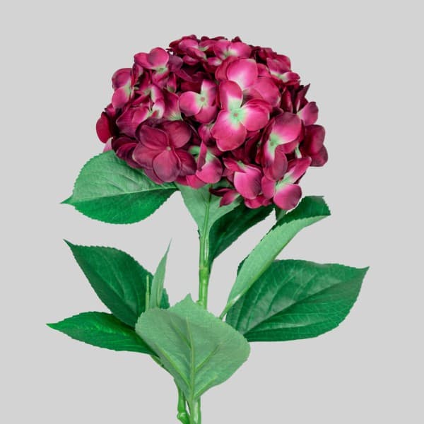 Hydra Jumbo Burgundy Faux Plant