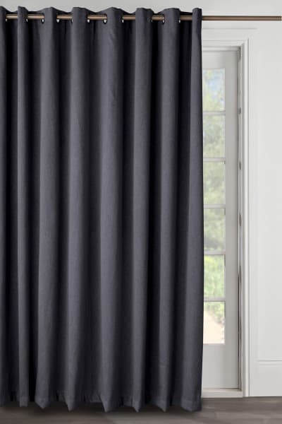 Lexi Blockout Charcoal Curtain