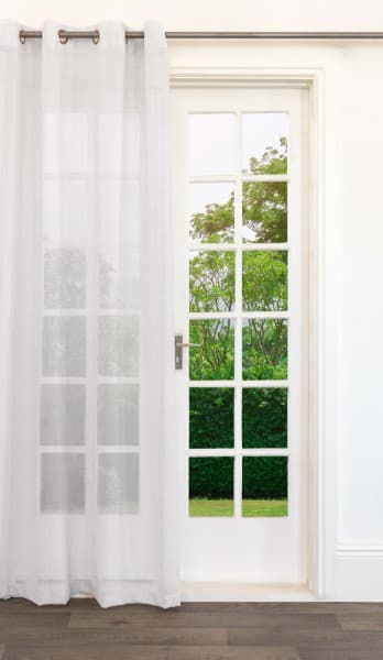 Verona White Curtain