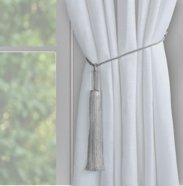 Dawn Grey Tieback