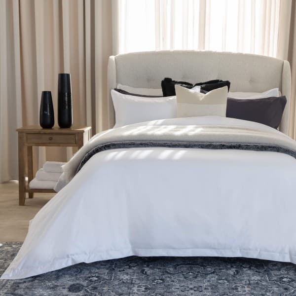 Oxford White 800tc Egyptian Cotton Duvet Cover Set