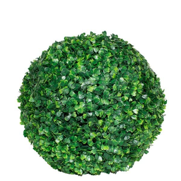 Faux Plant Topiary Ball Green