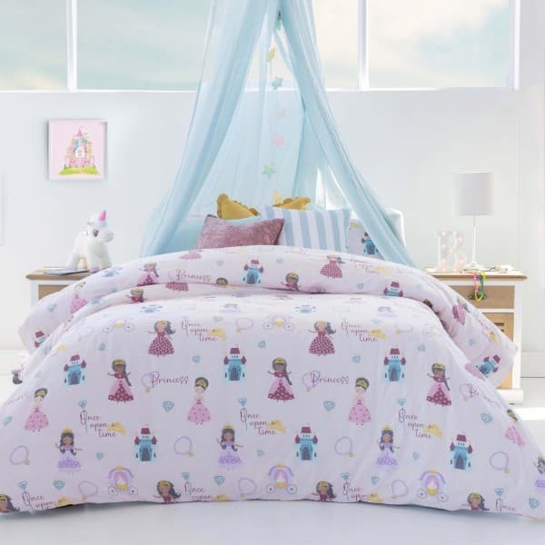 PRINCESS PINK DUVET COVER SET