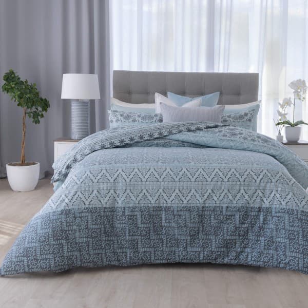Kiara Duck Egg Duvet Cover Set
