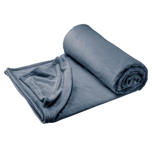 Shimmersoft Denim Throw