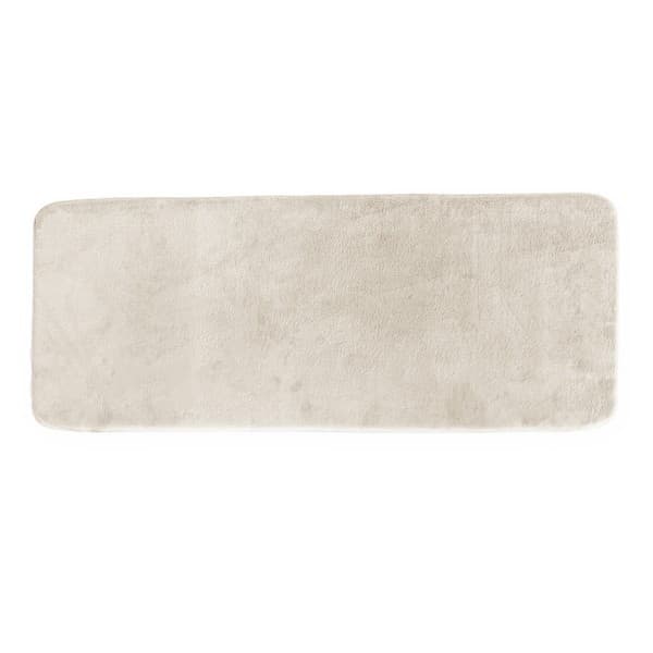 Nude Memory Foam Bath Mat Runner
