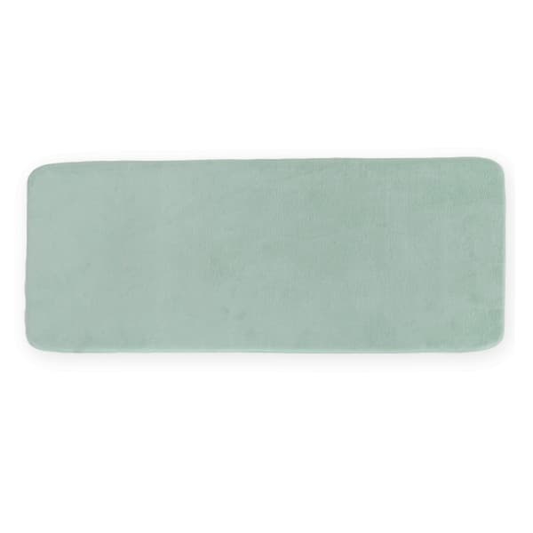 Seafoam Memory Foam Bath Mat Runner