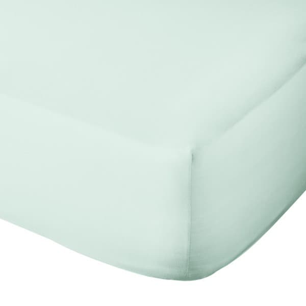 Eggshell 144tc Polycotton Fitted Sheet