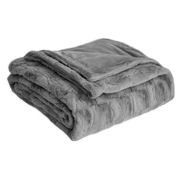 Madison Grey Blanket
