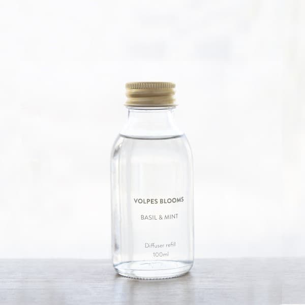 REED DIFFUSER REFILL BASIL & MINT