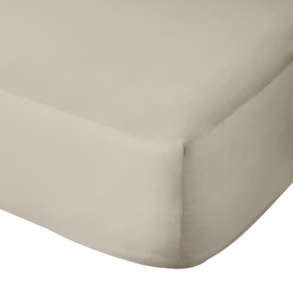 Latte 300tc Egyptian Cotton Fitted Sheet
