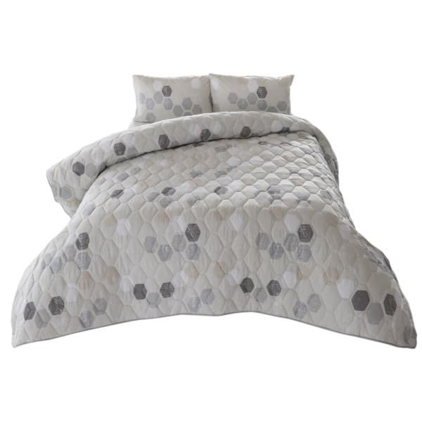 GALAXY GREY COMFORTER SET