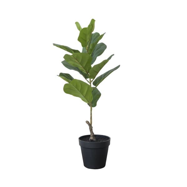 FIDDLE FIG TREE GREEN FAUX PLANT