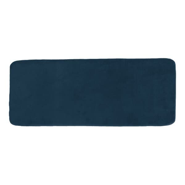 Navy Memory Foam Bath Mat Runner