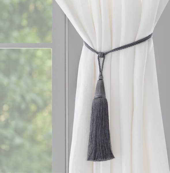 MAEVE CHARCOAL TIEBACK