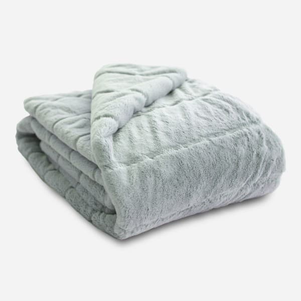 CORA SEAFOAM THROW