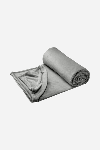 Shimmersoft Grey Throw