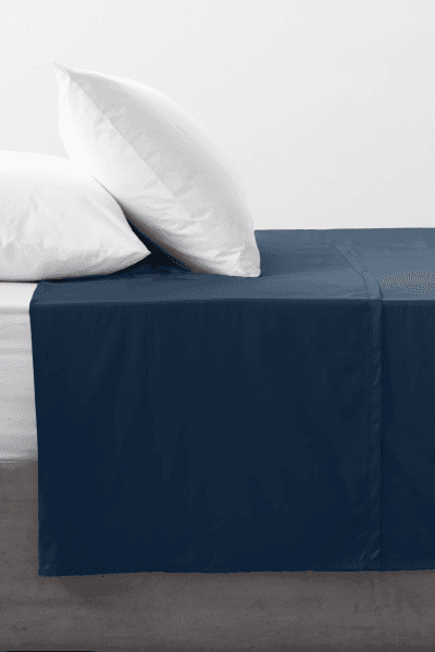 Midnight Blue 300tc Egyptian Cotton Flat Sheet
