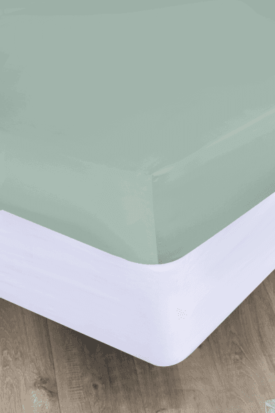 Duck Egg 800tc Egyptian Cotton Fitted Sheet
