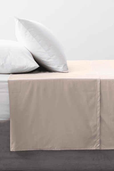 Natural 200tc Cotton Flat Sheet