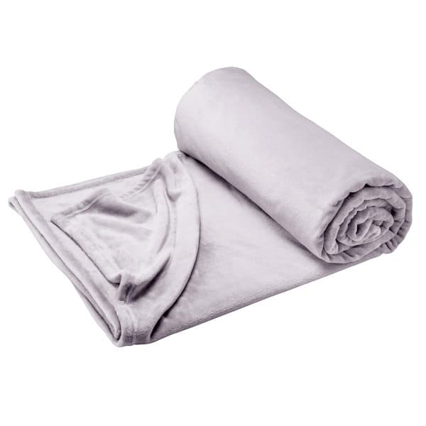 Shimmersoft Rose Throw