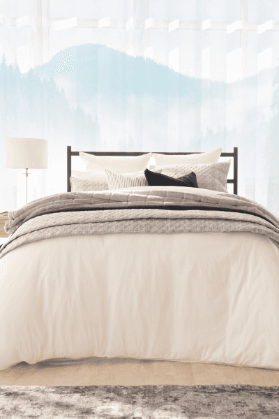 EZRA GREY QUILT SET