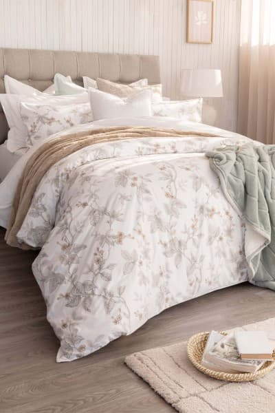 JINNI SEAFOAM DUVET COVER SET