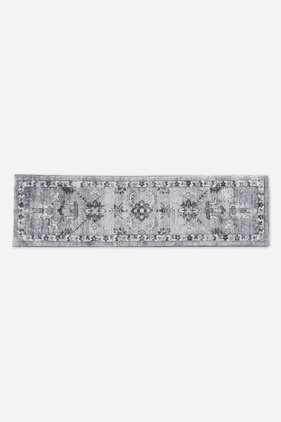 Eaton Charcoal Floor Runner