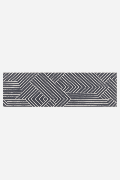 Santino Charcoal Floor Runner