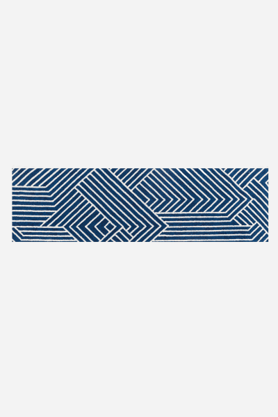 Santino Midnight Blue Floor Runner