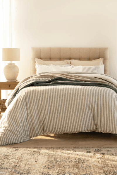 ANYA SEAFOAM DUVET COVER SET