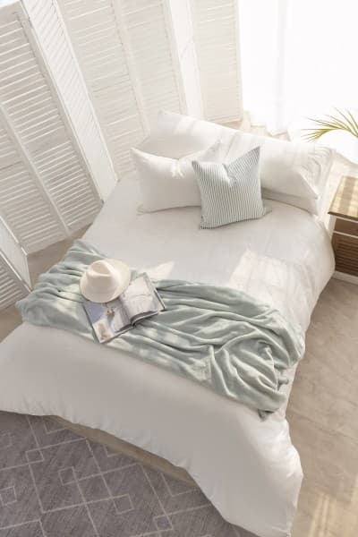 Astoria White Duvet Cover Set