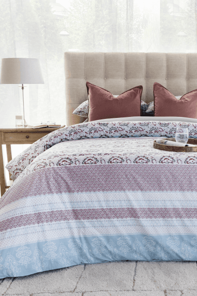 AMINA SAGE DUVET COVER SET
