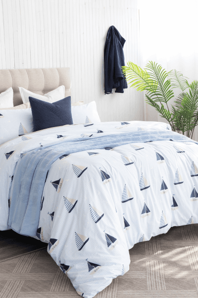 SAILAWAY BLUE DUVET COVER SET