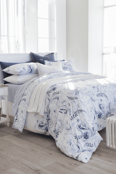 MISHA BLUE DUVET COVER SET