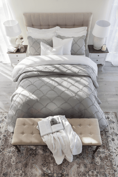 ARIEL SEAFOAM QUILT SET