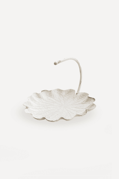 WHITE LEAF TRAY MEDIUM