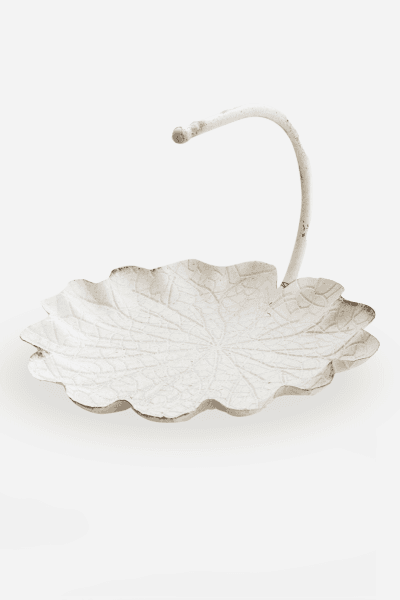 WHITE LEAF TRAY LARGE