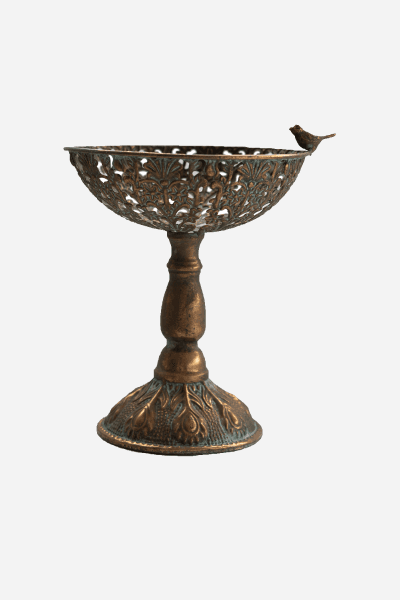 COPPER STEM TRAY MEDIUM