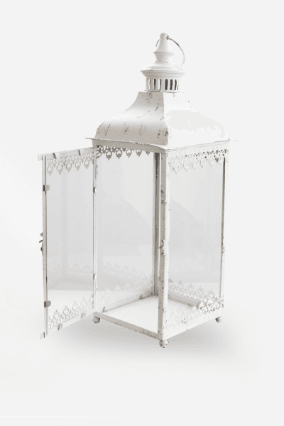 WHITE LANTERN LARGE